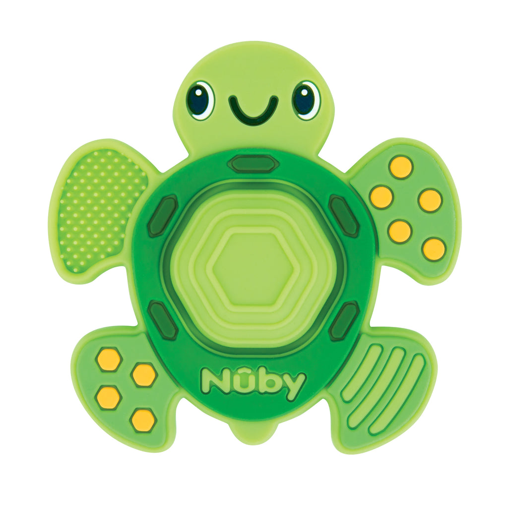 Teethe N' Pop Sensory Play Teether | Turtle